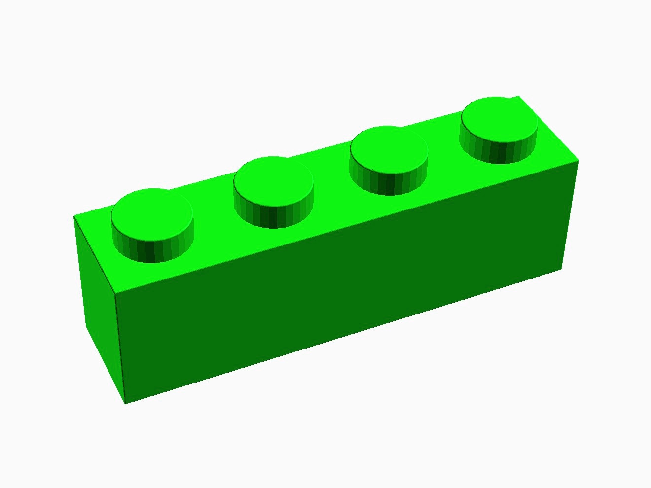Lego Brick 4x1