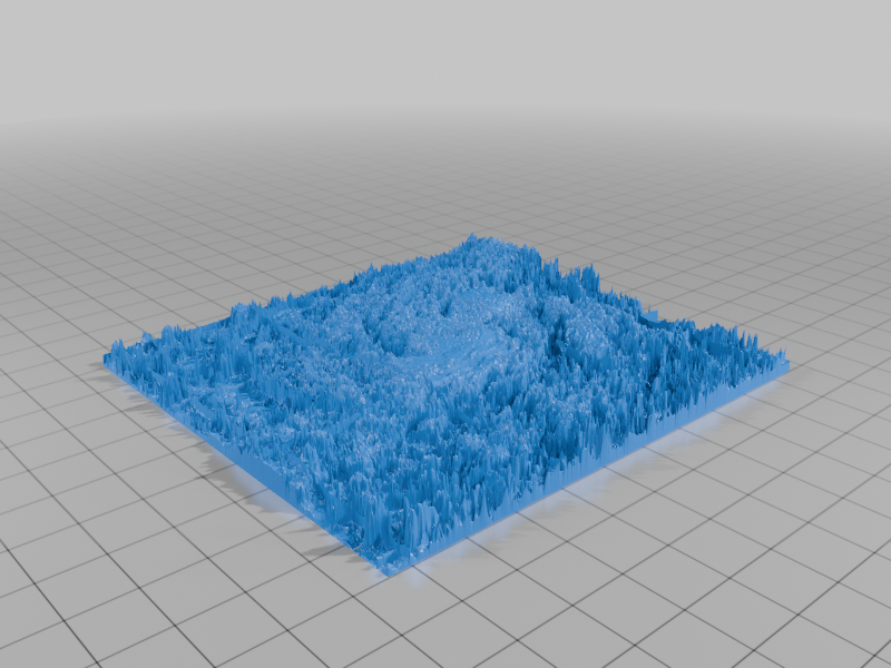 Hurricane Milton Actual 3D Model