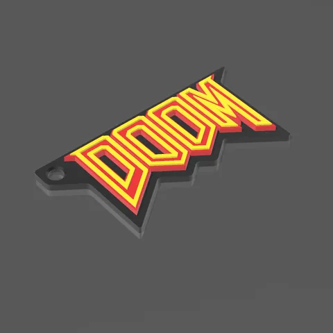 Doom Keychain