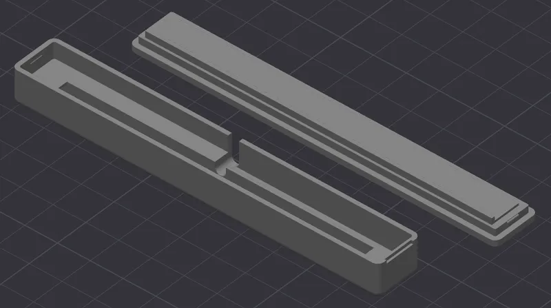 Mini Edge-Lit LED Sign by CheezyLabs | Download free STL model ...