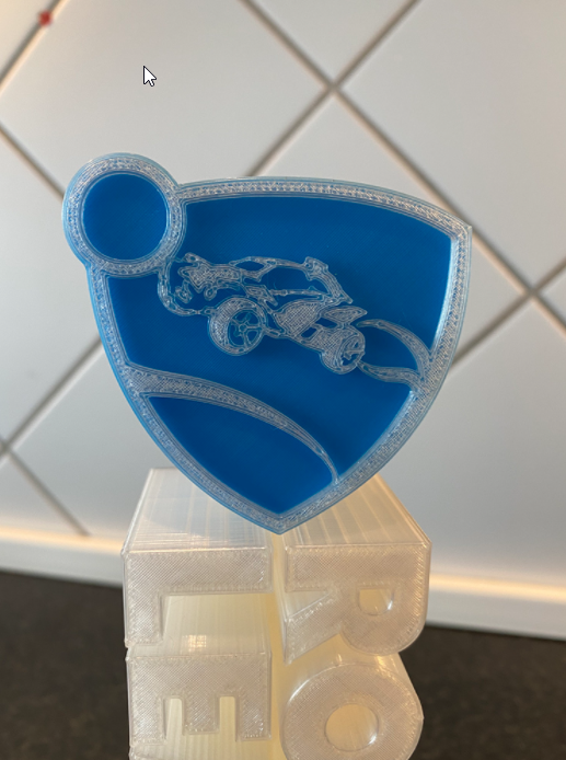 Miniatura 2 do modelo 3D Rocket League headset stand