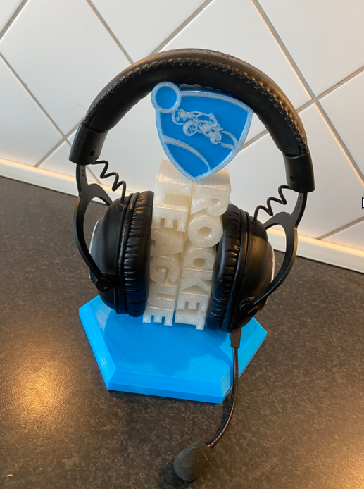 Miniatura 3 do modelo 3D Rocket League headset stand