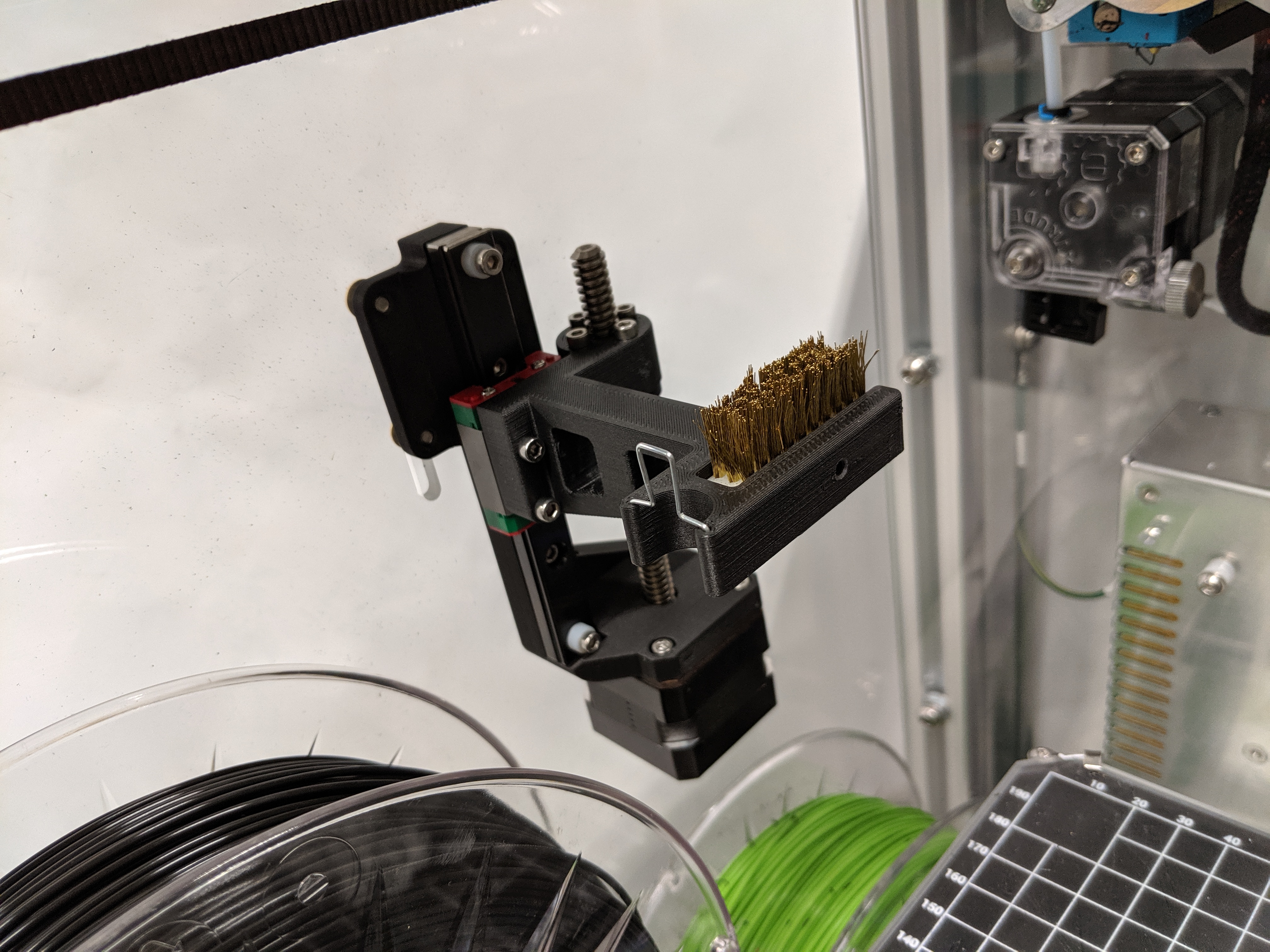 E3D's ToolChanger - Adjustable Cleaning Brush — miniatura 5