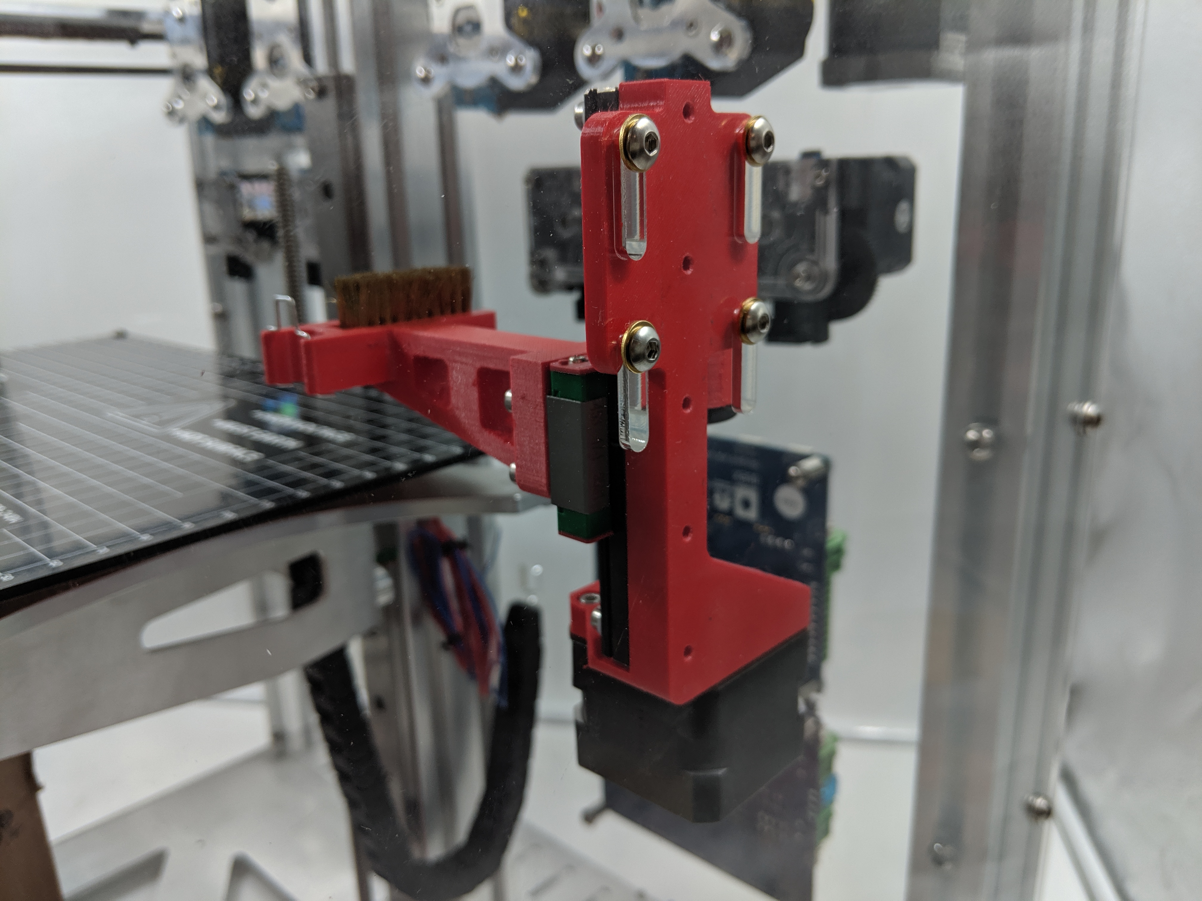E3D's ToolChanger - Adjustable Cleaning Brush — miniatura 7