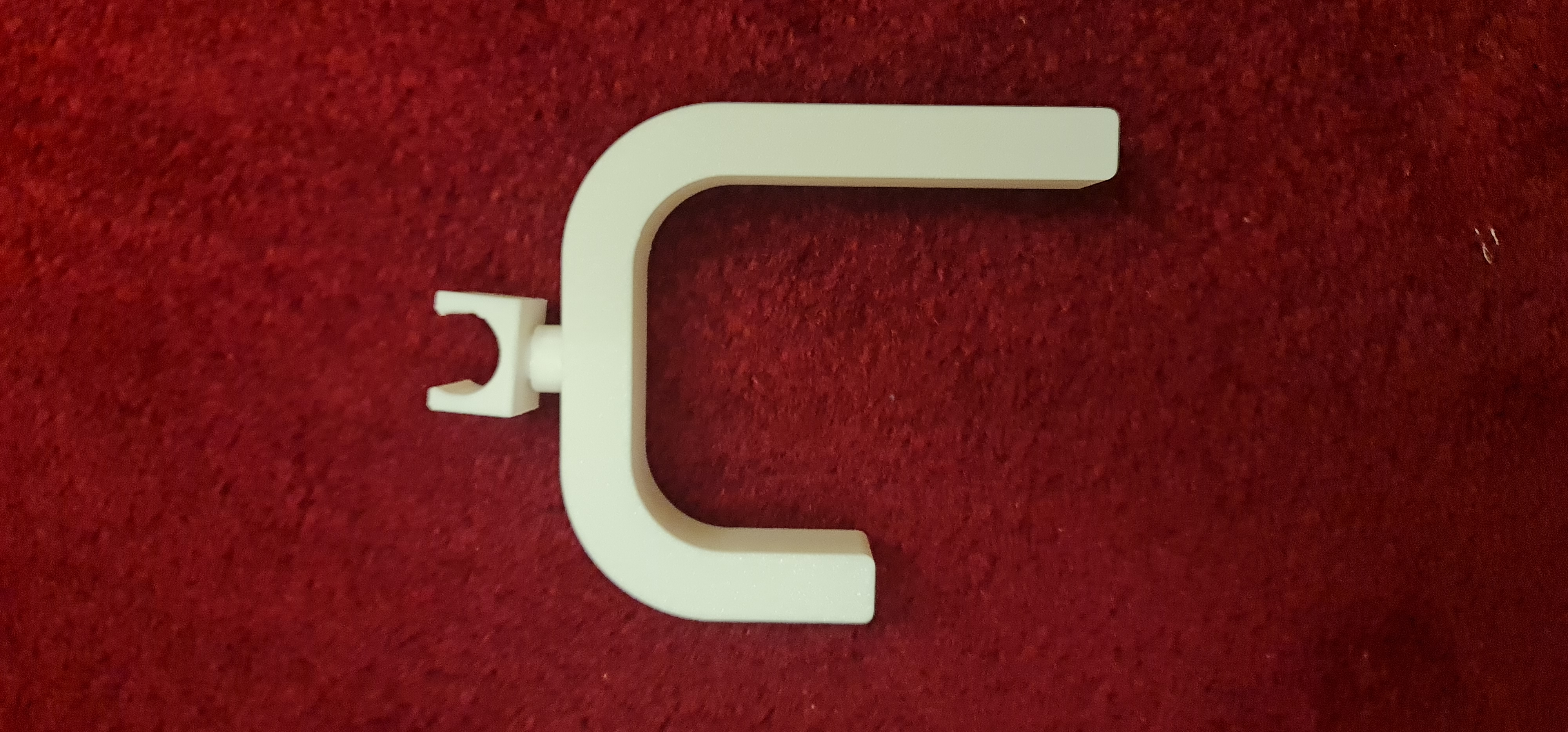 CPAP tube support (print in place)