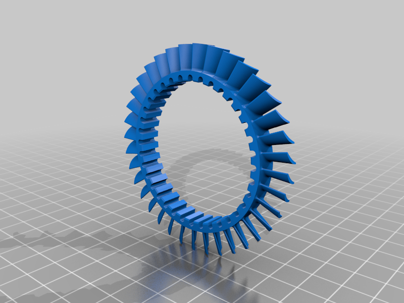 3d Printable Jet Engine V3 Turbofan Driver Update Complete By Nairck Download Free Stl