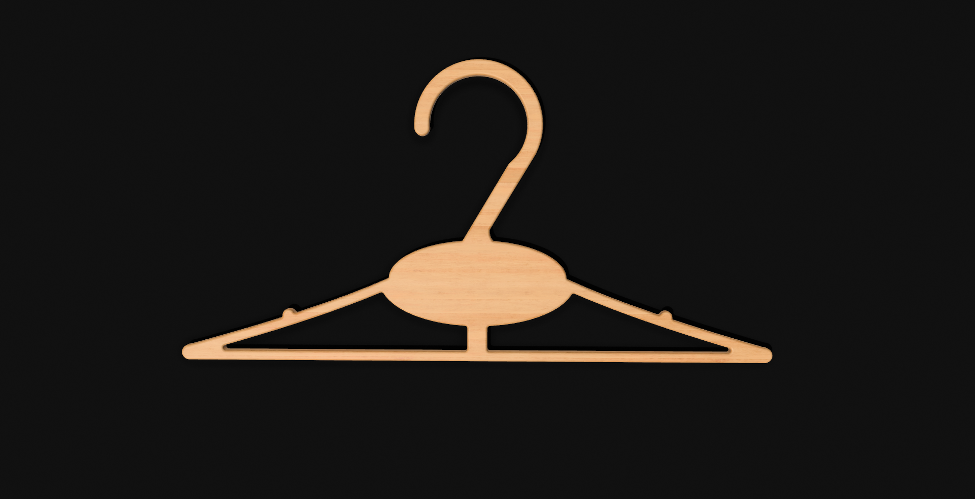 Coat hangers for kids (Cabide para roupas de crianças)