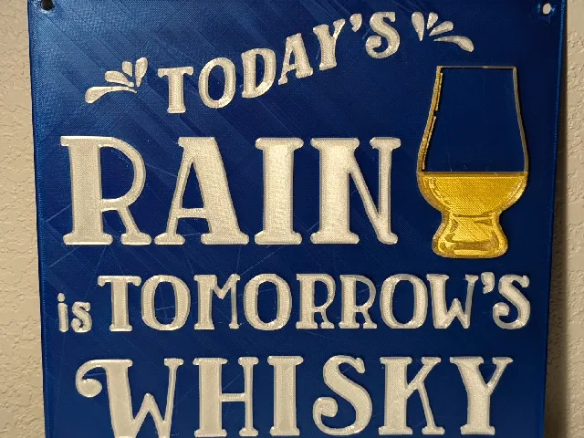 Today's Rain is Tomorrow's Whisky