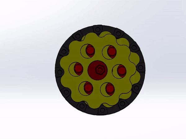 Miniatura 2 do modelo 3D Cycloidal Drive