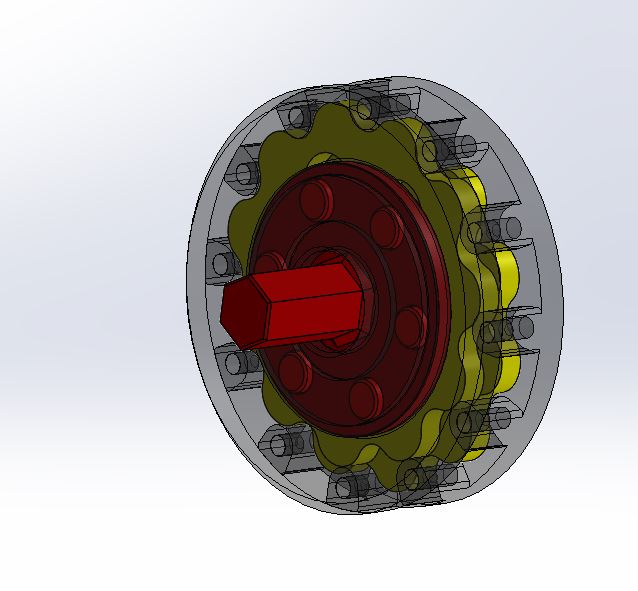 Miniatura 6 do modelo 3D Cycloidal Drive
