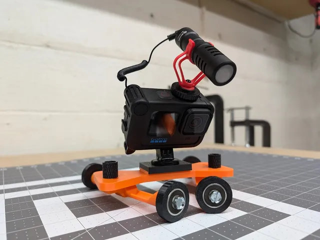 Mini Table Dolly For Small Cameras & Phones