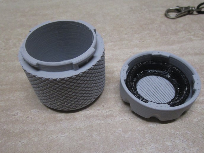 TPU lid seal add in for small version of Twist and Lock Container by