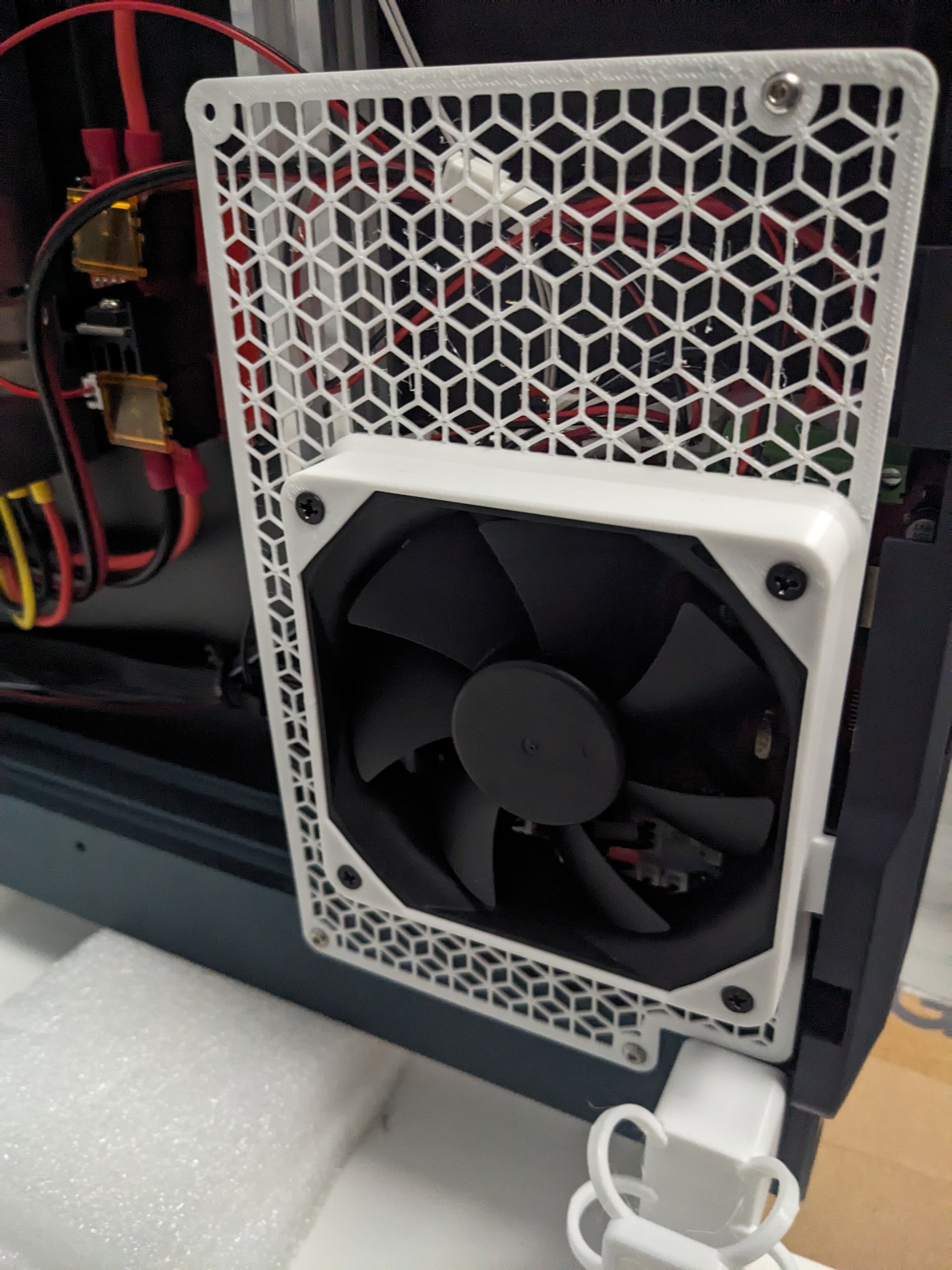 Neptune 3 Plus Bottom Mcu 92mm Fan Cover
