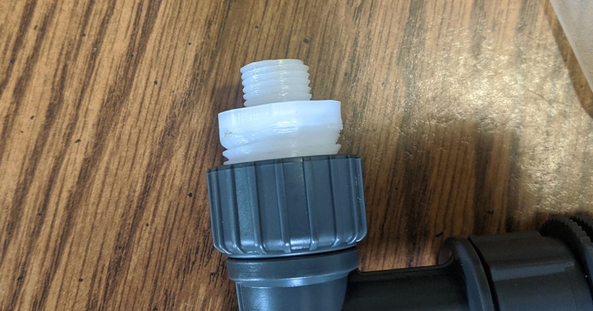 Moen pull down faucet to garden hose adapter by roofuskit Download