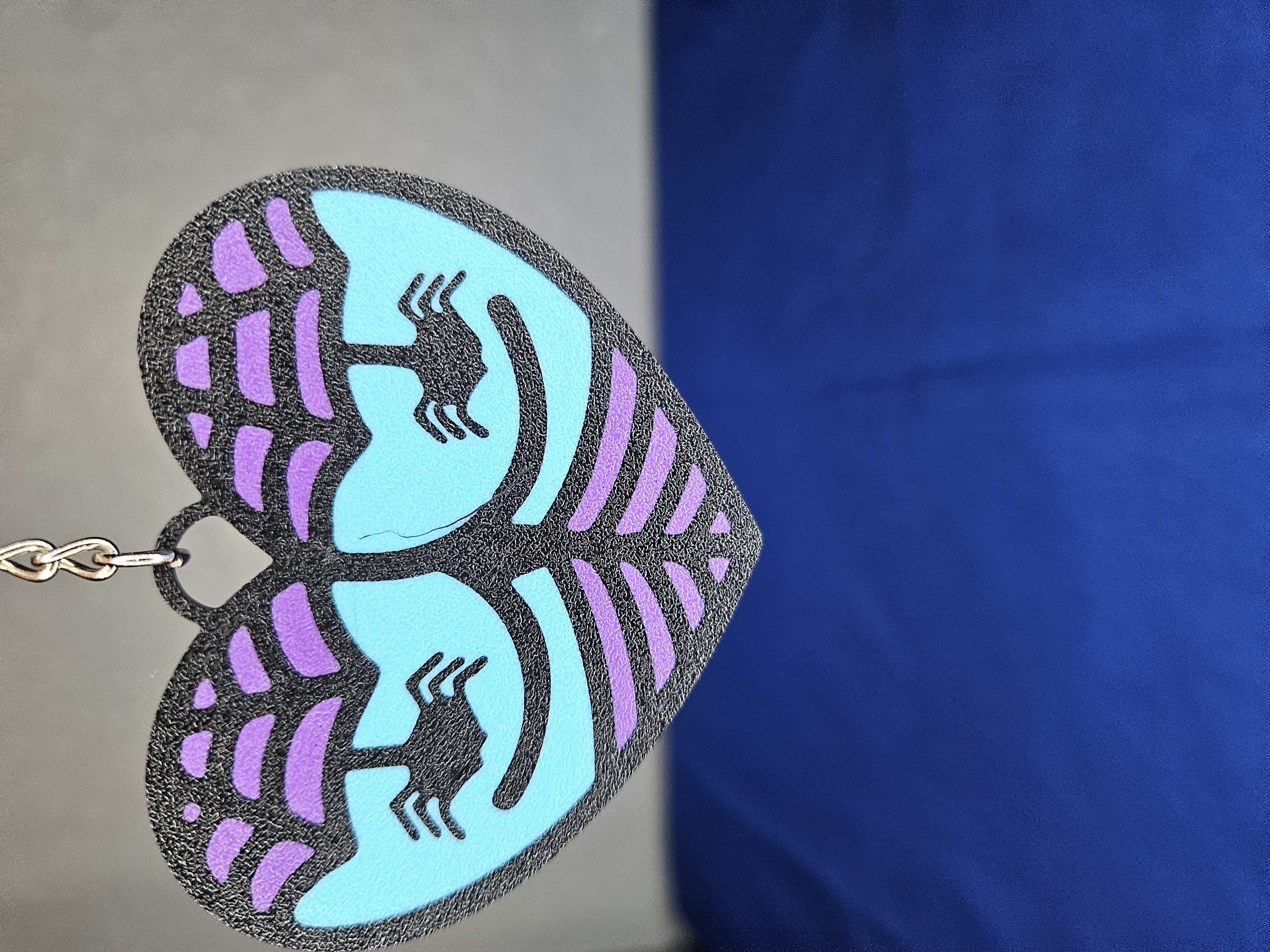 Heart Butt Witch Booty Halloween Keychain by NoProblem Download free