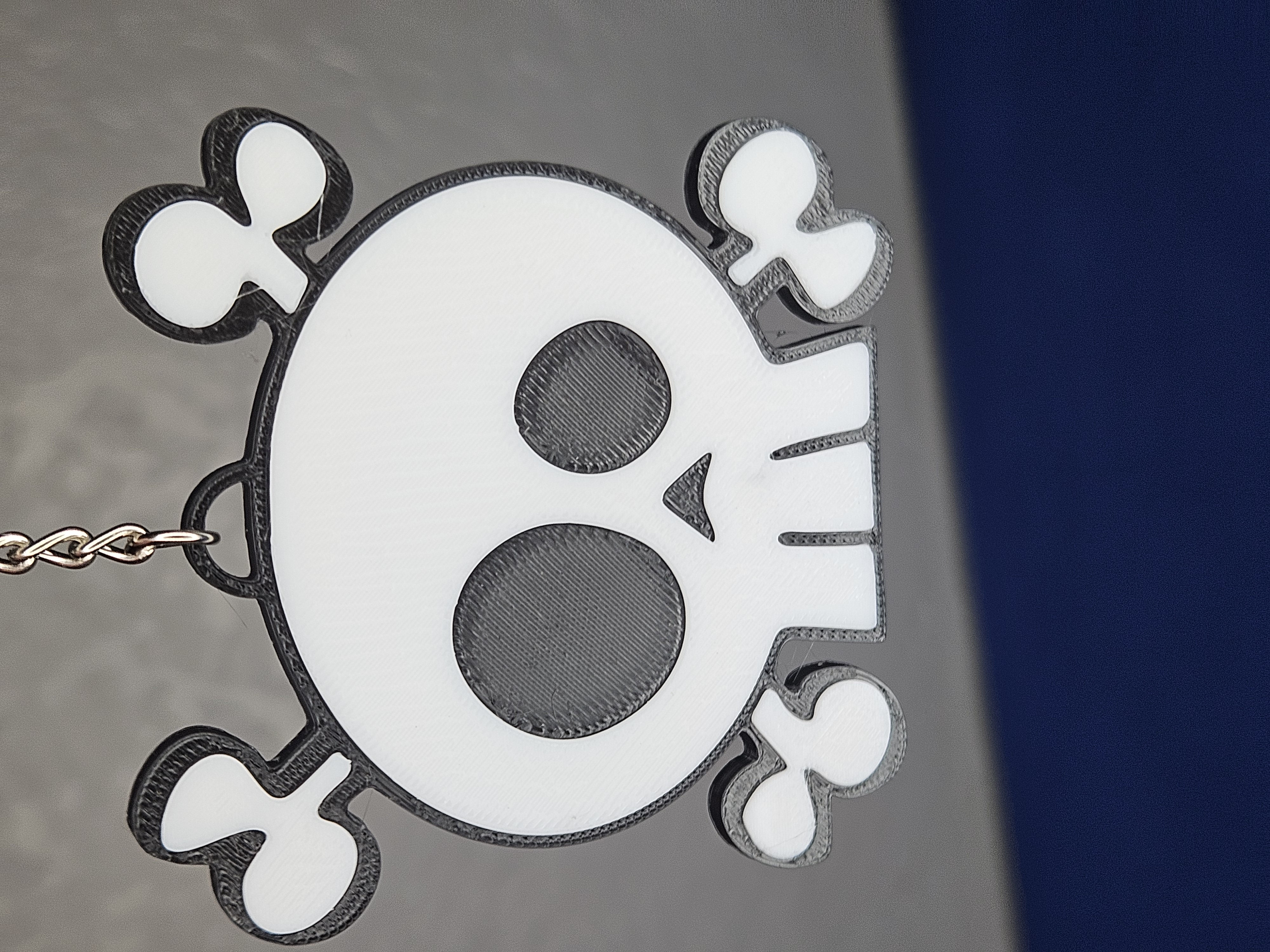 Miniatura 2 do modelo 3D Skully Skeleton Keychain