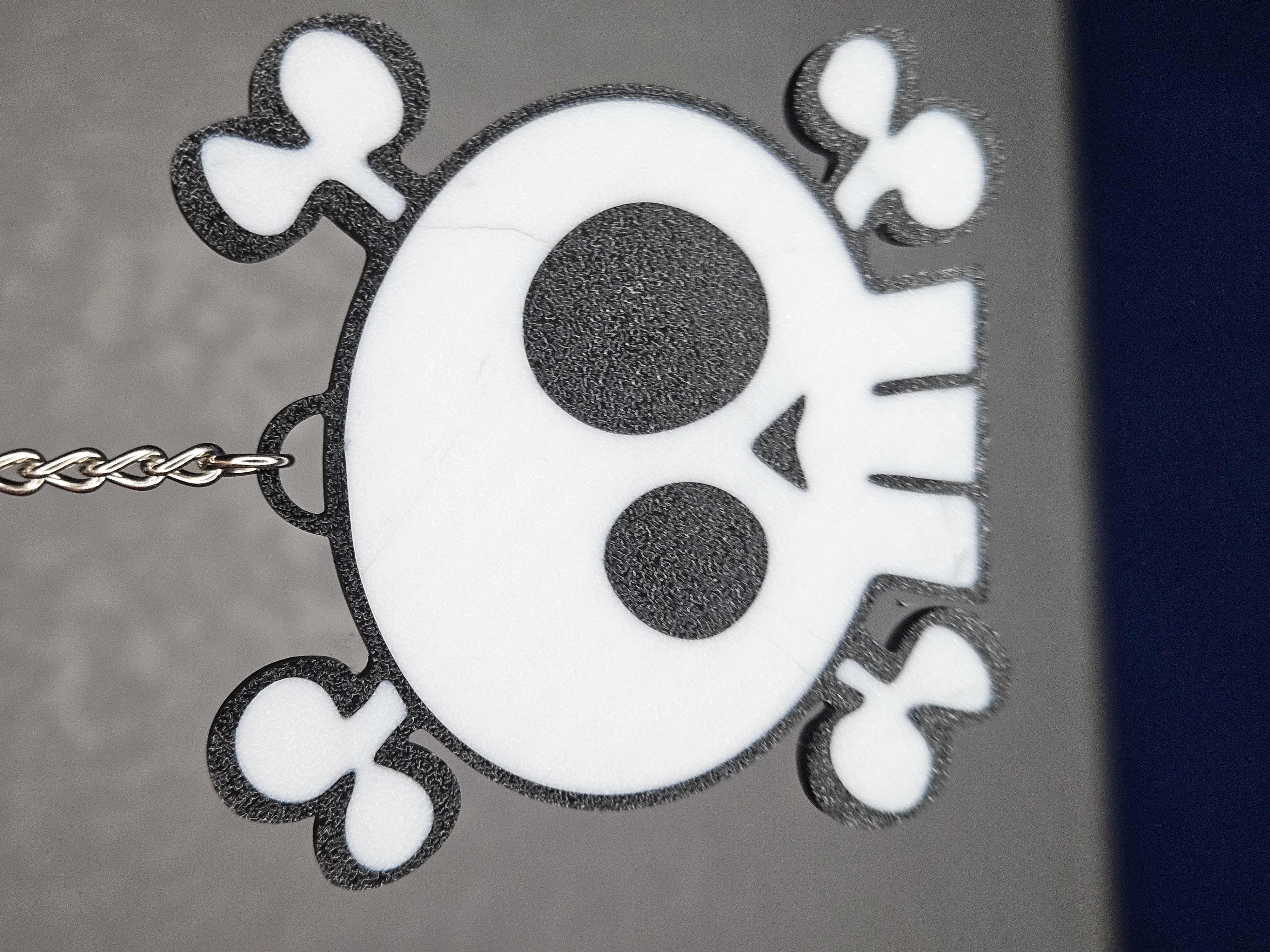 Miniatura 3 do modelo 3D Skully Skeleton Keychain