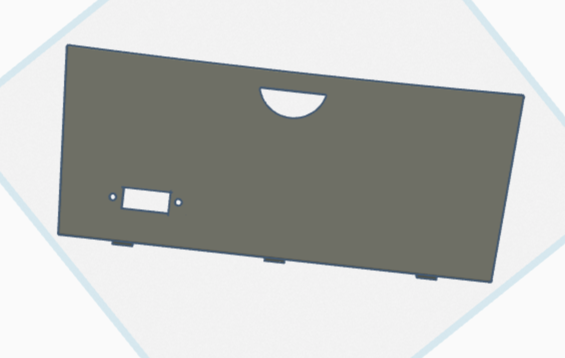 OBD2 cover with usb port for Megane 2