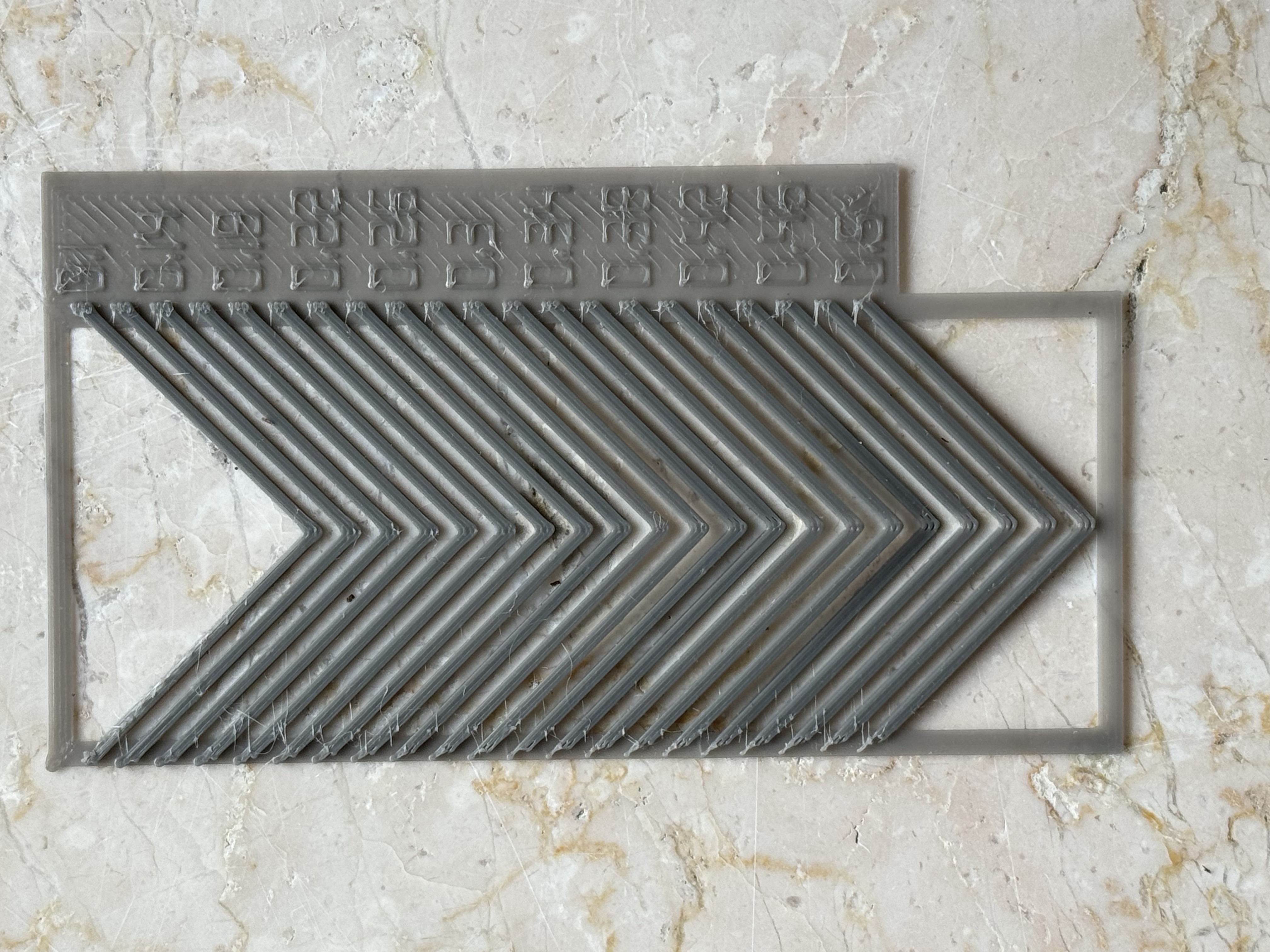 Ellis Pressure Advance Pattern for Prusa Mini