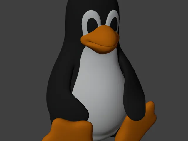 Smoothed Multicolored Tux