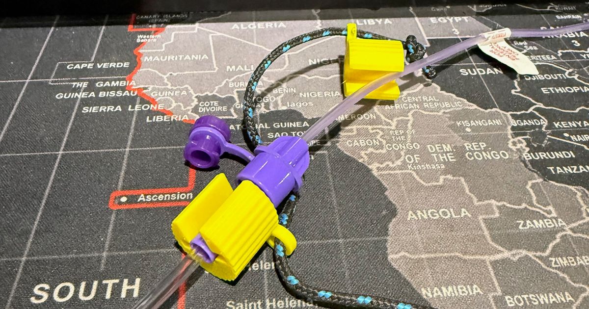 Feeding bag and tube connect tool by JammerX19 Download free STL