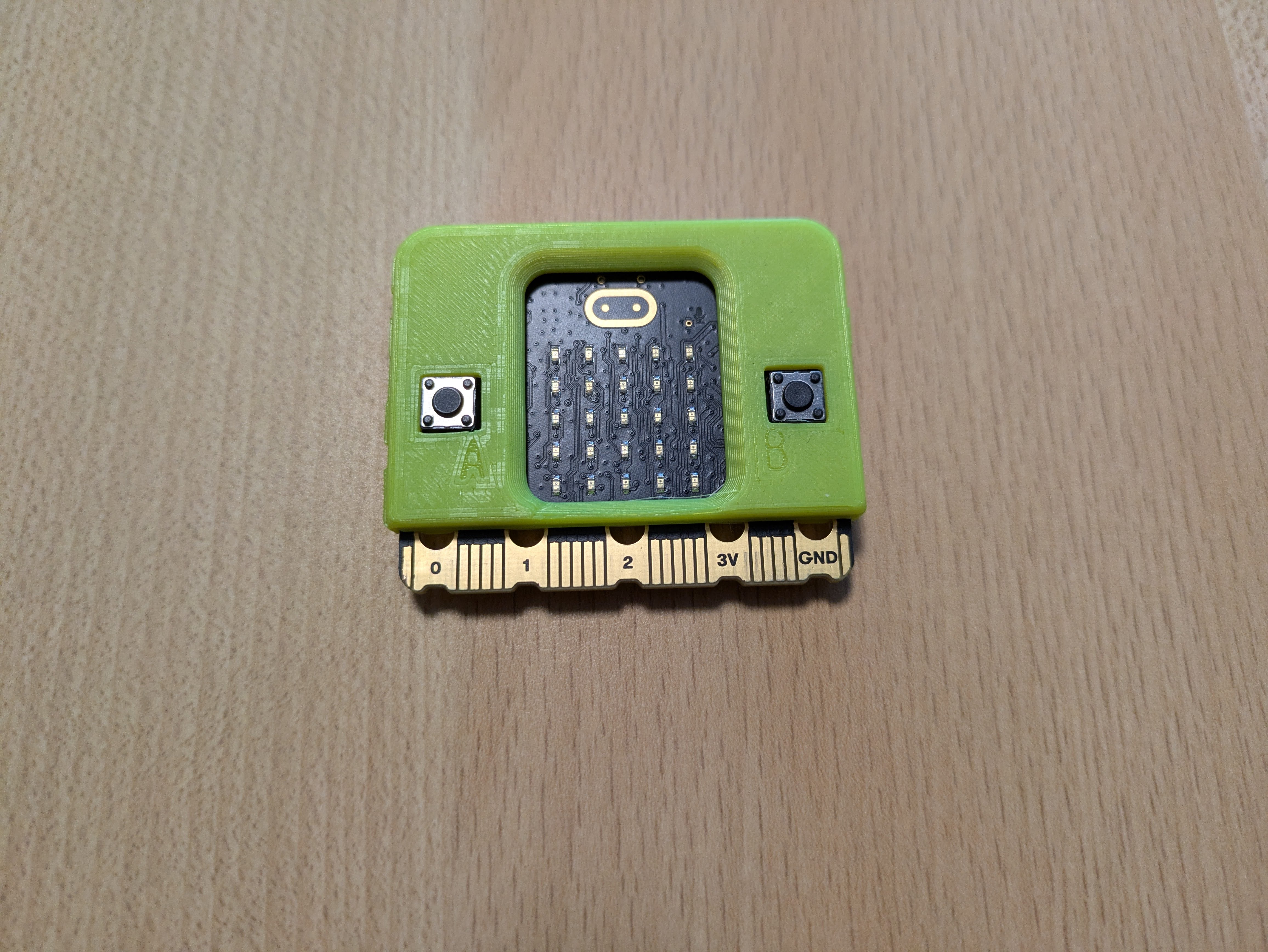 Miniatura 4 do modelo 3D Microbit protective case (slim version)
