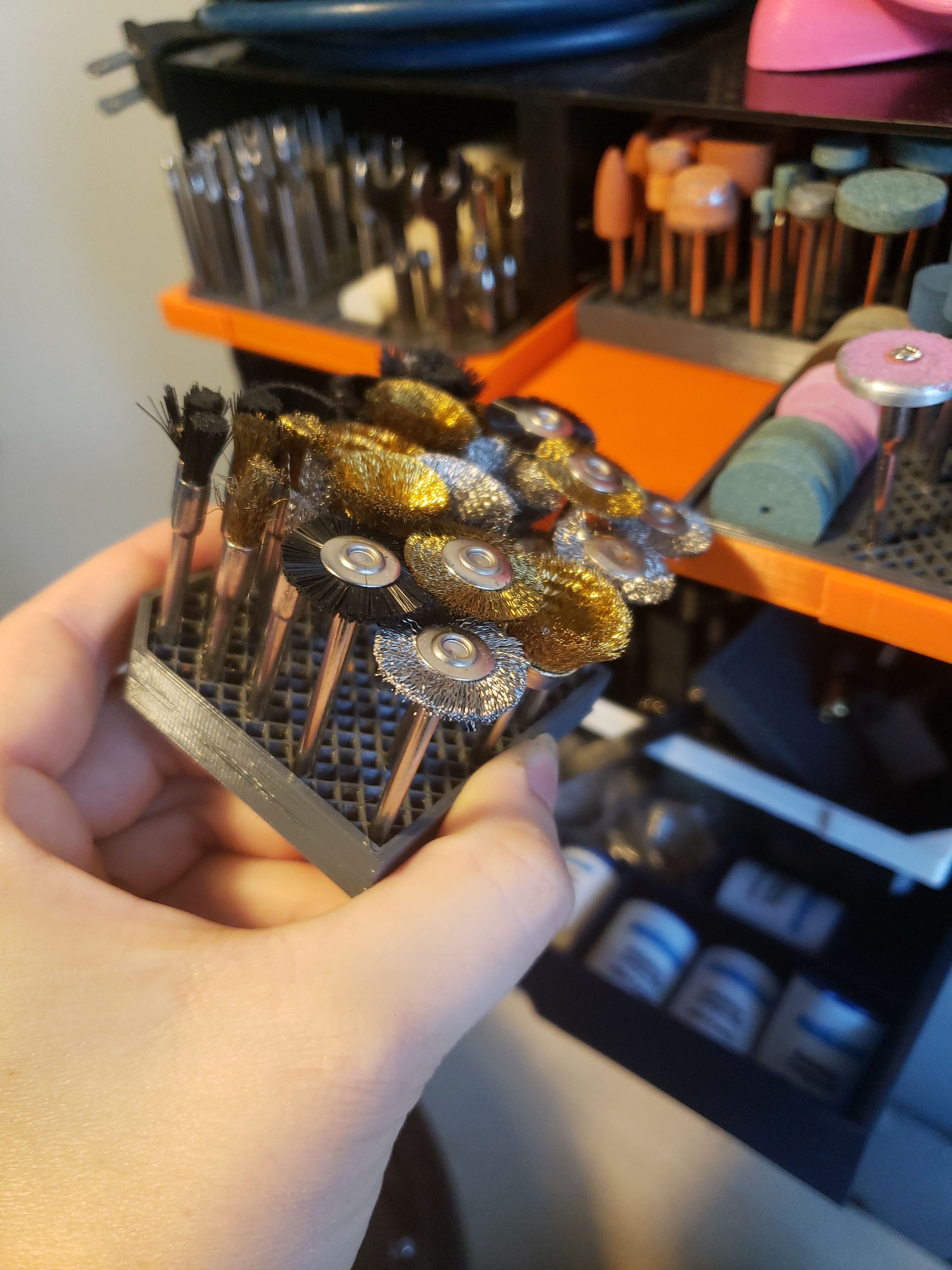 Dremel Tool Grid Inserts for CD Drawers — miniatura 2