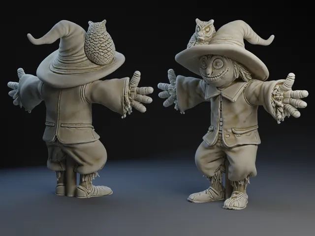 Scarecrow and Owl