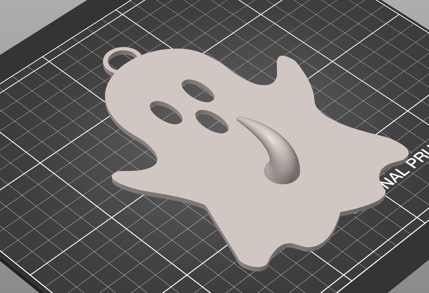 Excited ghost keyholder