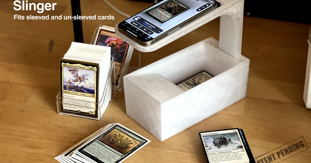 Card Slinger 3.0 - for MTG / ManaBox App - For Sleeved and Unsleeved ...