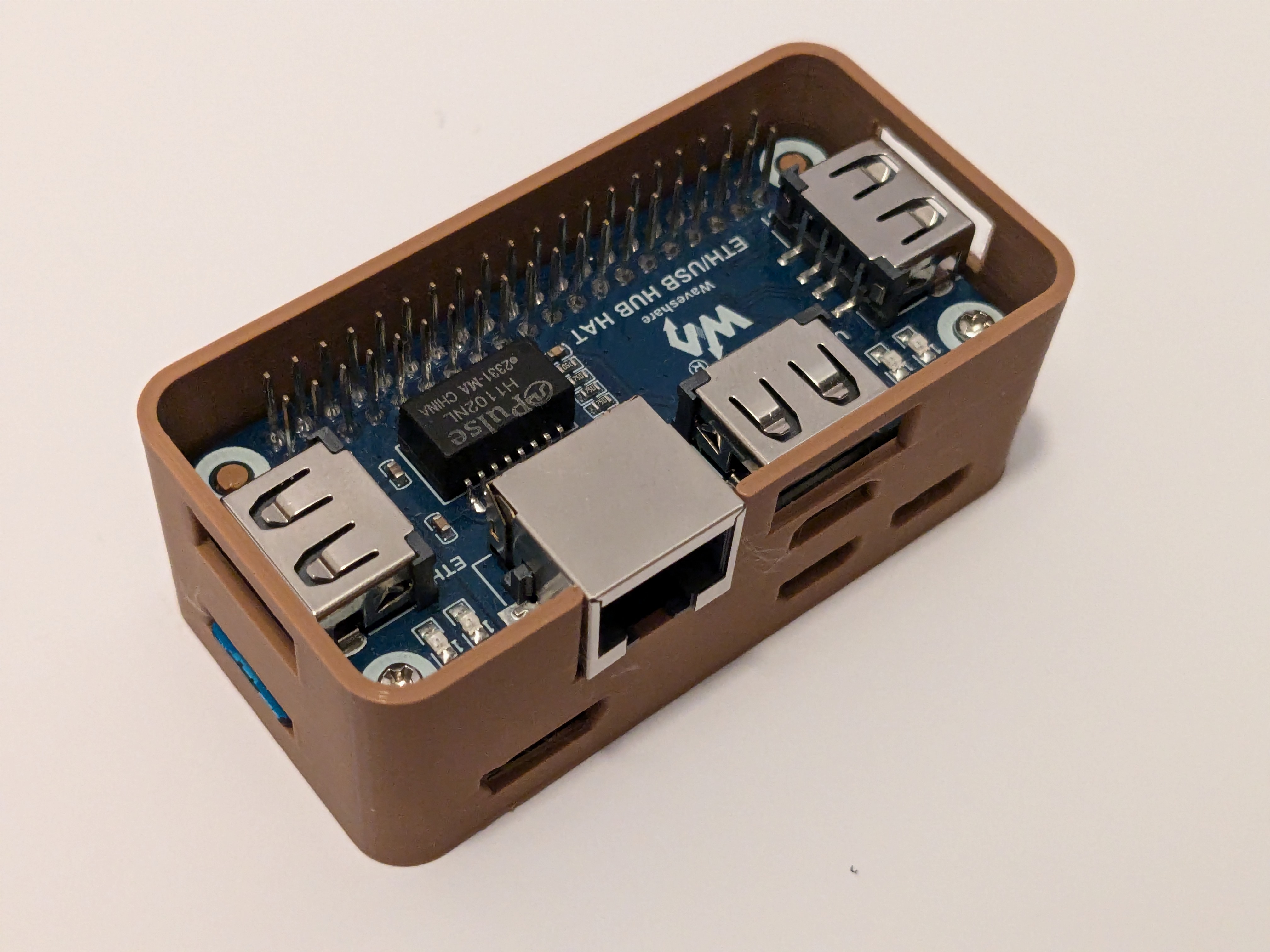 Waveshare Ethernet / USB hat case — miniatura 4