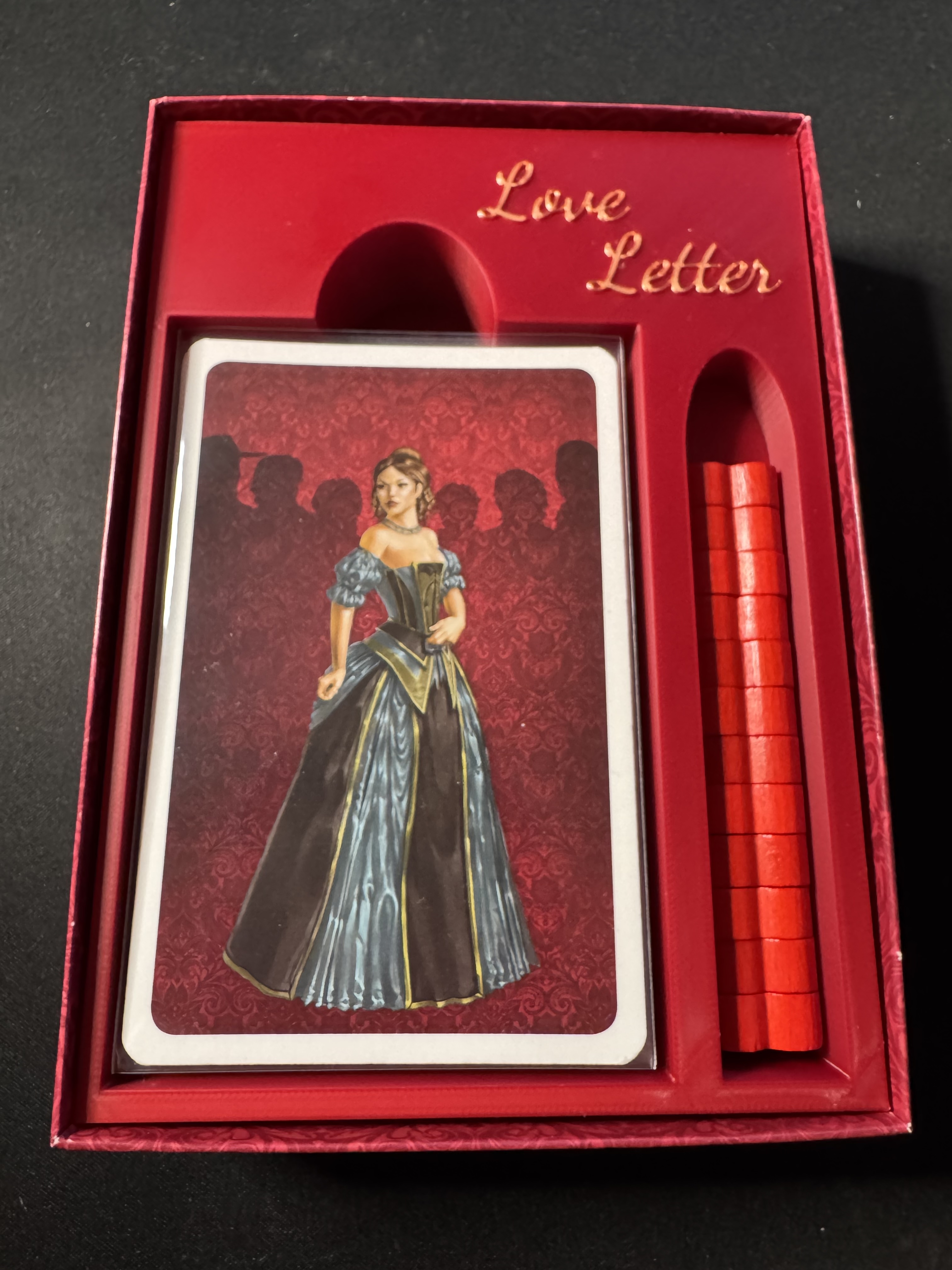 Love Letter Inlay (for cards with sleeves)