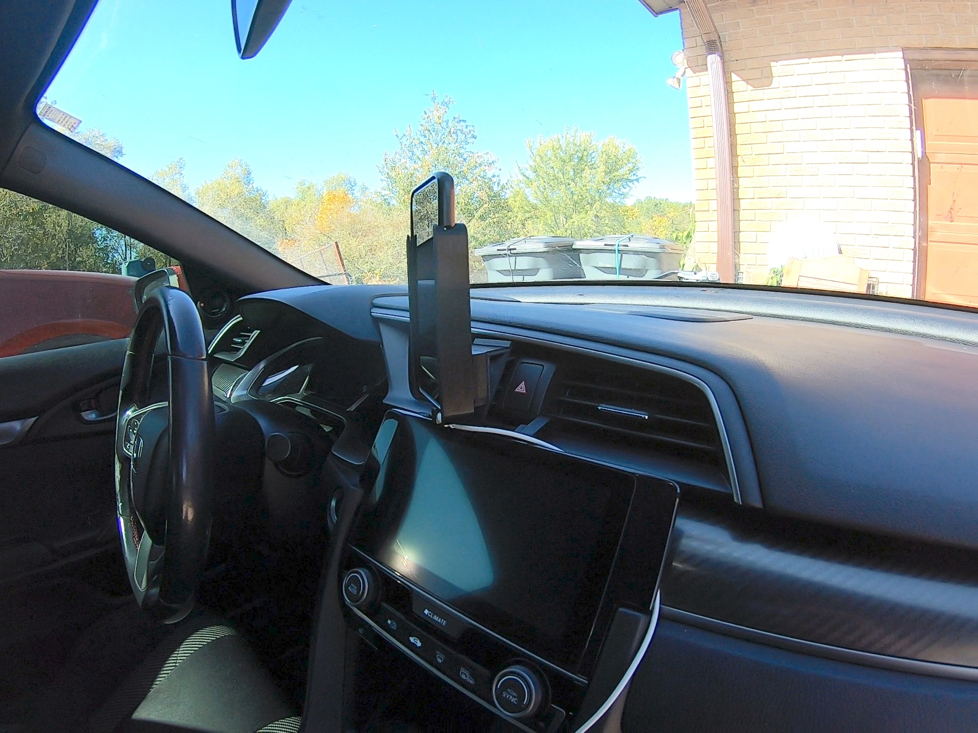 Phone holder for 2018 Honda Civic Si