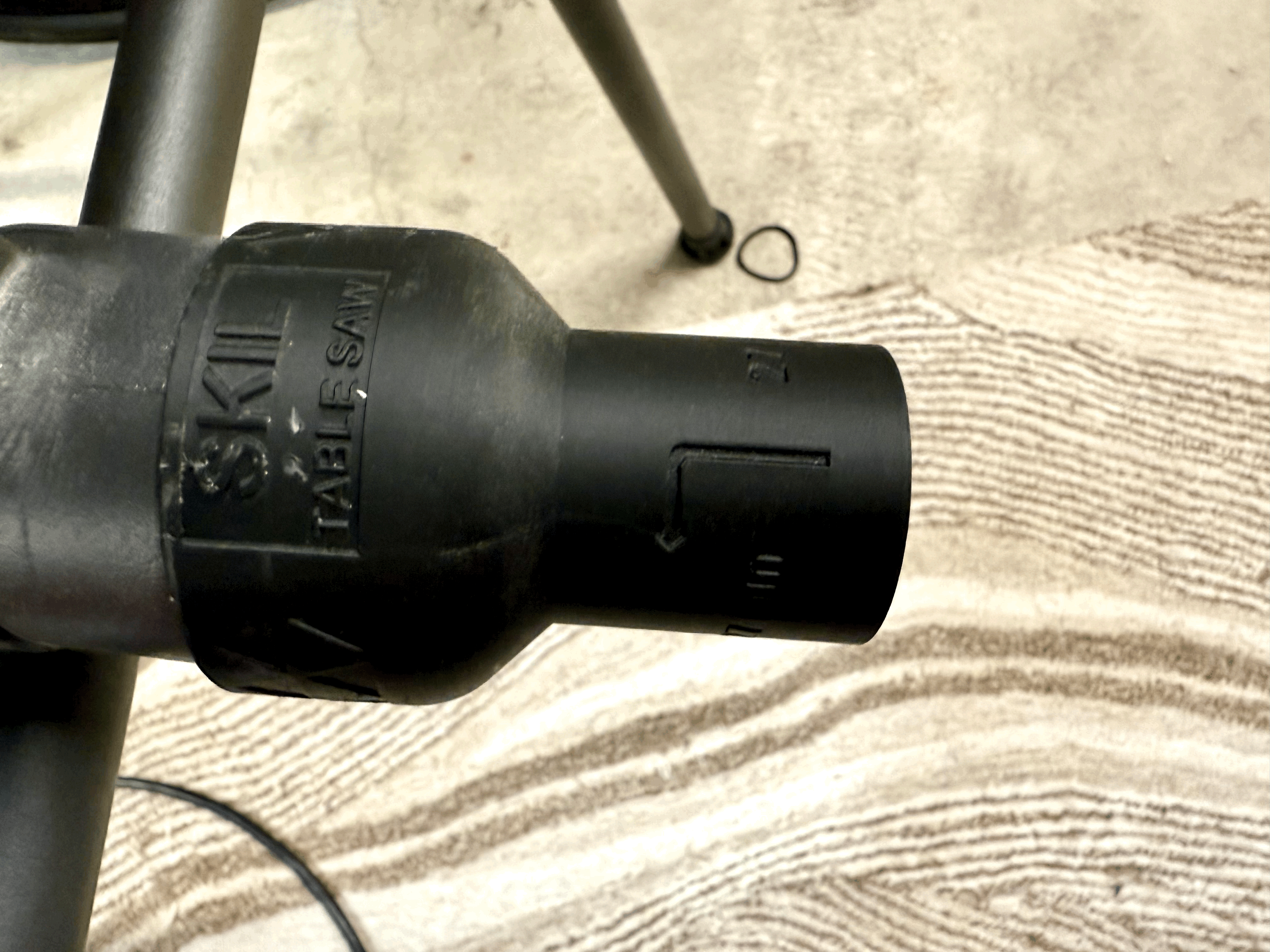 SKIL table taw to festool 27mm dust port adapter