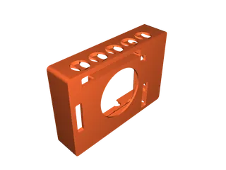 simple raspberry pi 4 case with fan by jessedukker2010 | Download free ...