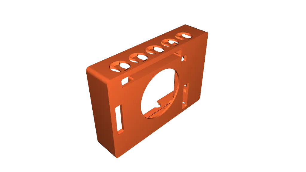 simple raspberry pi 4 case with fan by jessedukker2010 | Download free ...