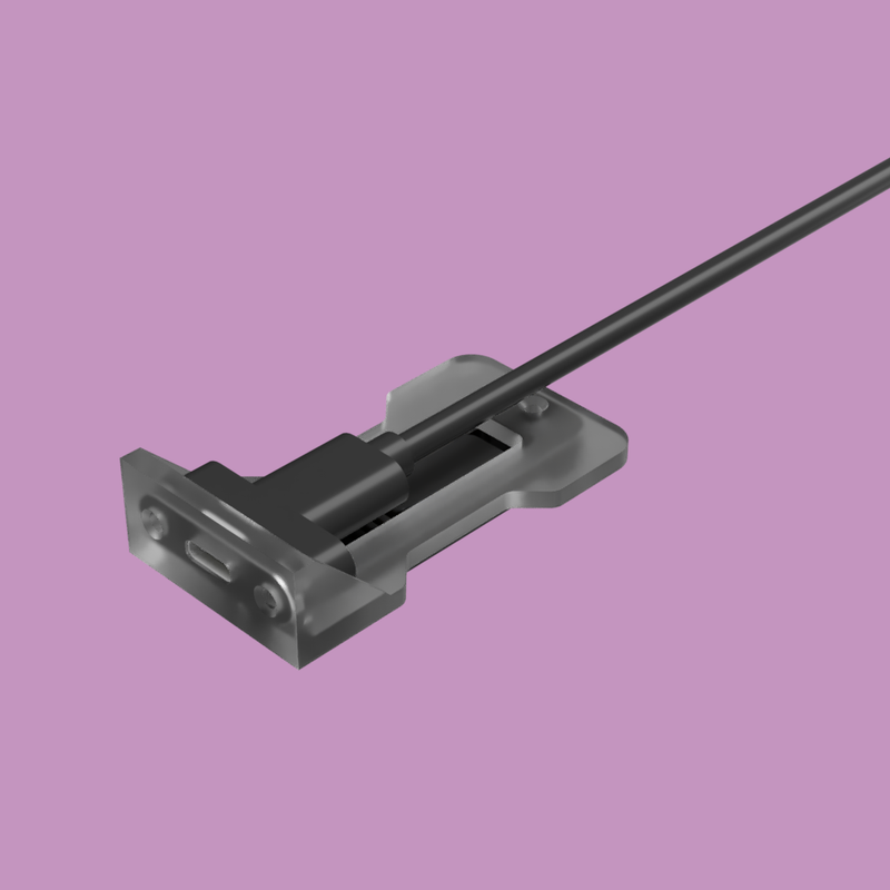 usbc panel mount din rail dapater by Saurabh Datta | Download free STL ...
