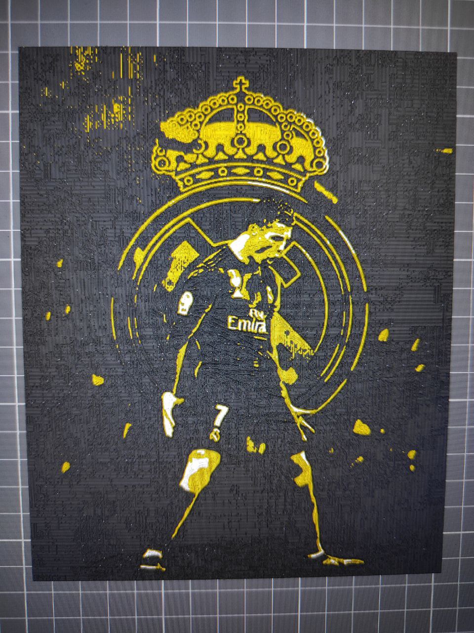 Hueforge CR7 Y ESCUDO MADRID
