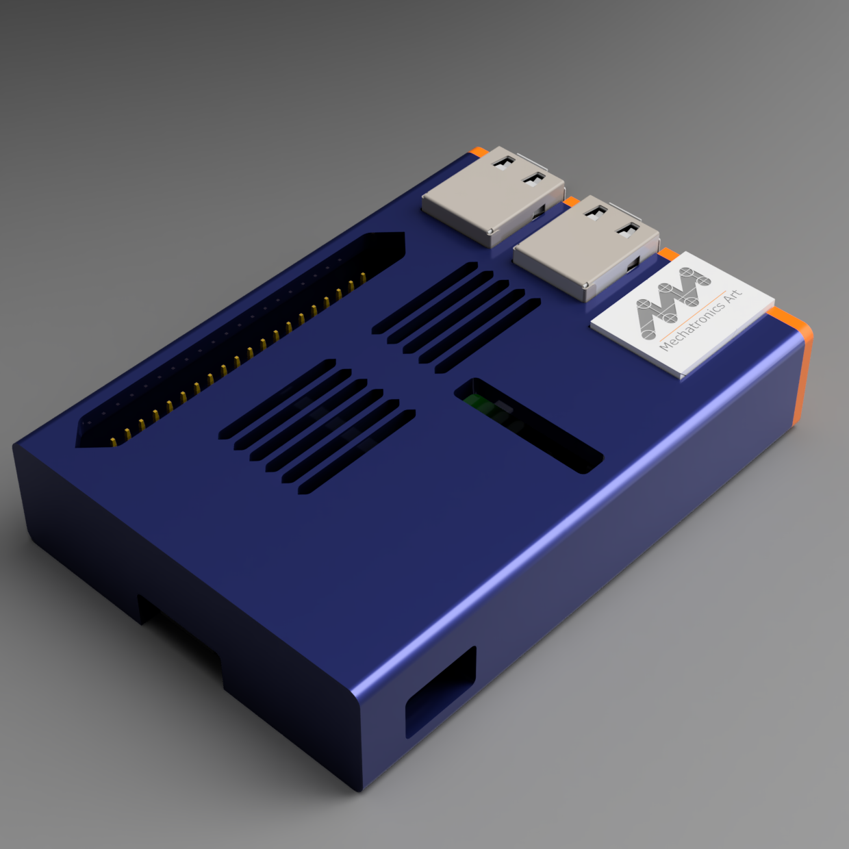 Miniatura 2 do modelo 3D Raspberry Pi 3B Sleeve