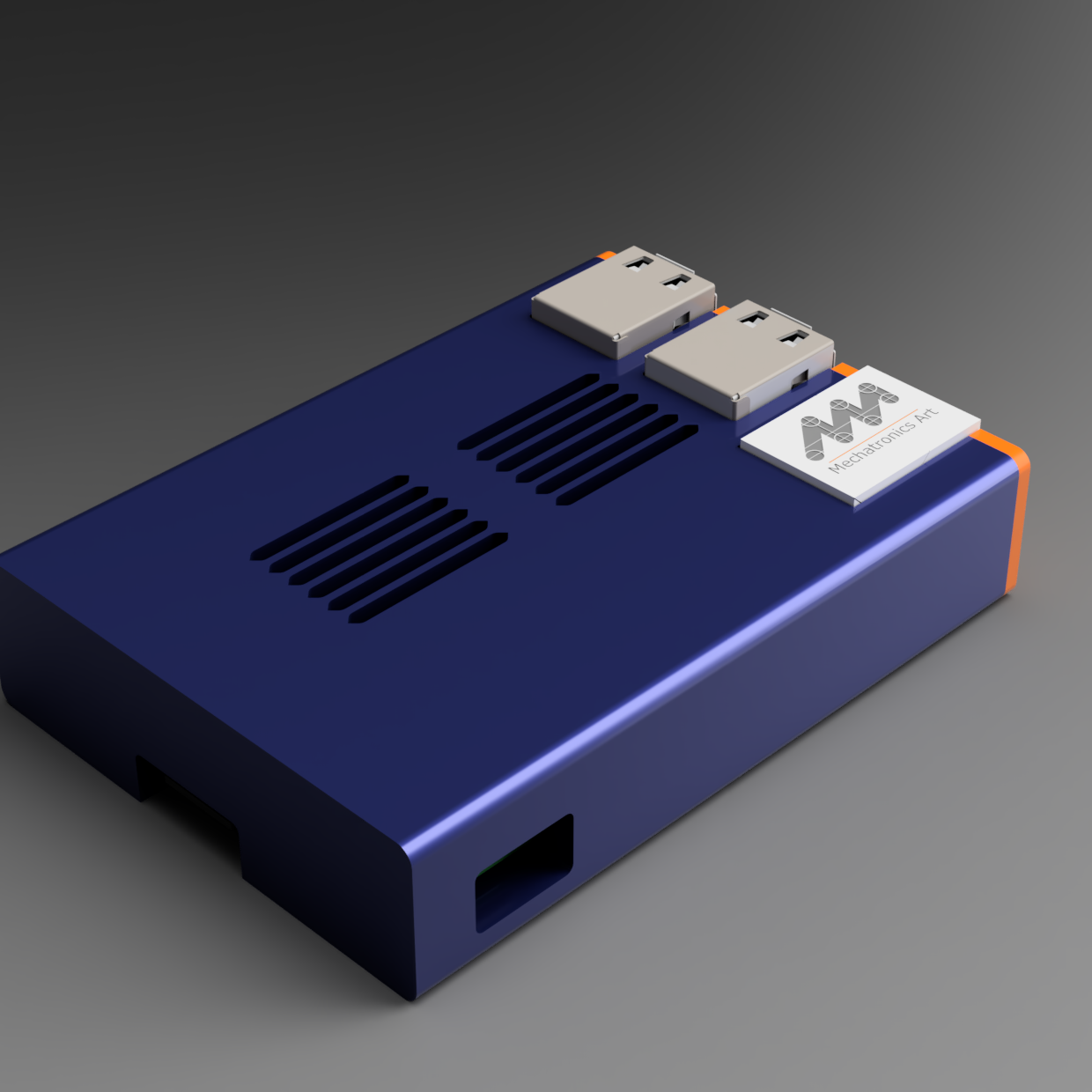 Miniatura 4 do modelo 3D Raspberry Pi 3B Sleeve
