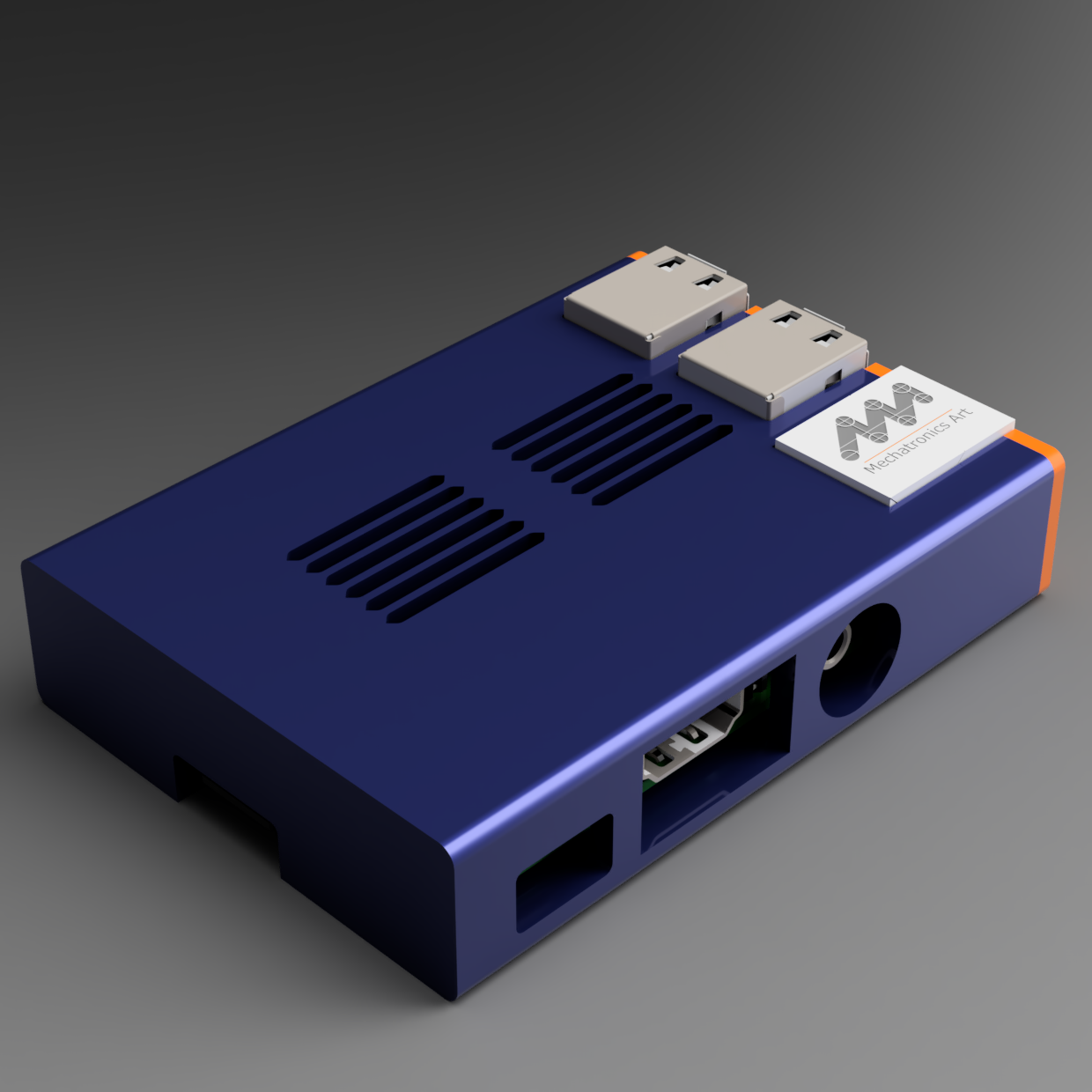 Miniatura 8 do modelo 3D Raspberry Pi 3B Sleeve