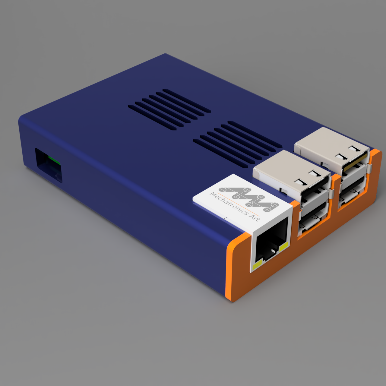 Miniatura 10 do modelo 3D Raspberry Pi 3B Sleeve