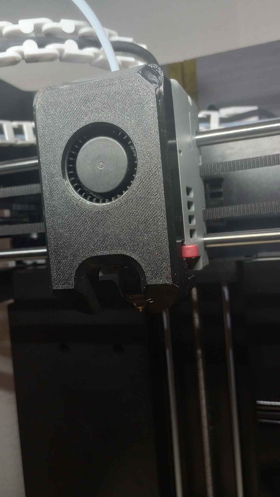 Flash Adventure 5M Cooling Fan Duct (Less Sketchy Overhangs) by