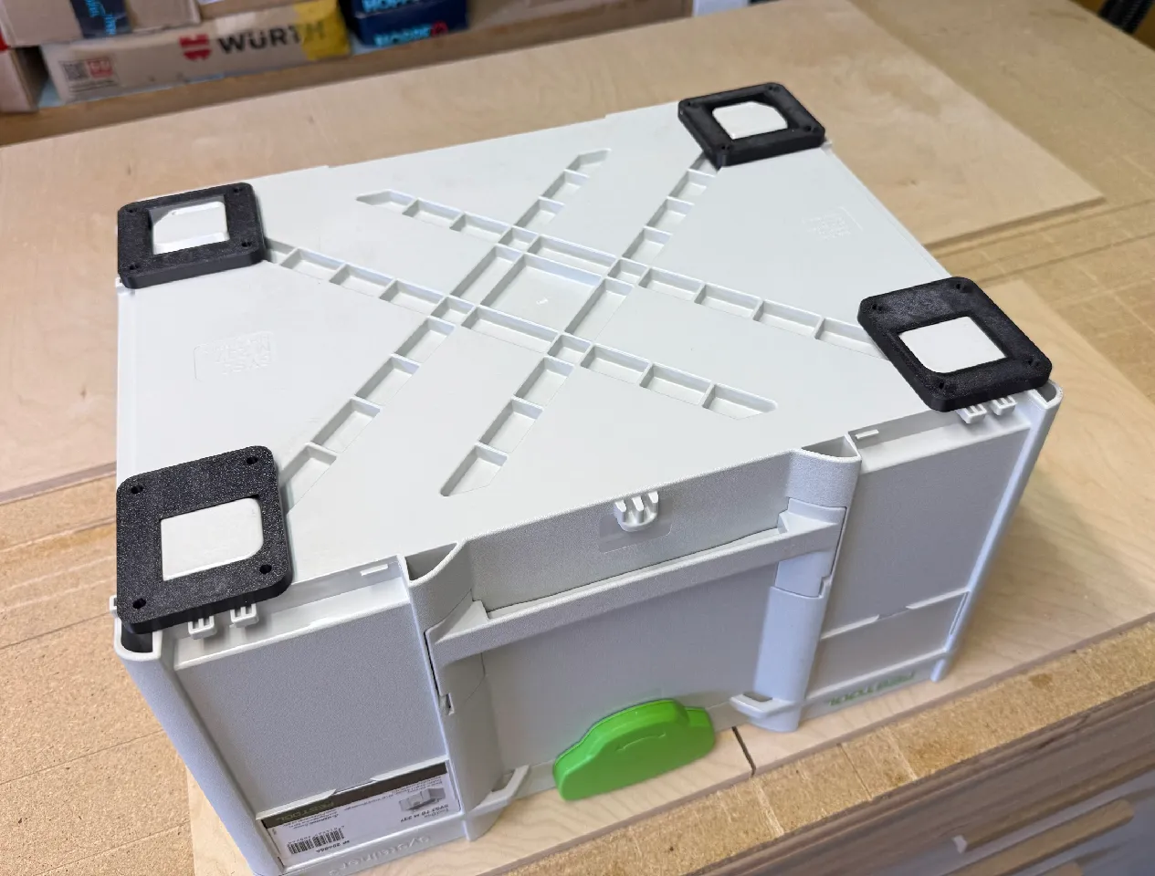 Festool Systainer - Bottom Mount by pixelwave | Download free STL model ...