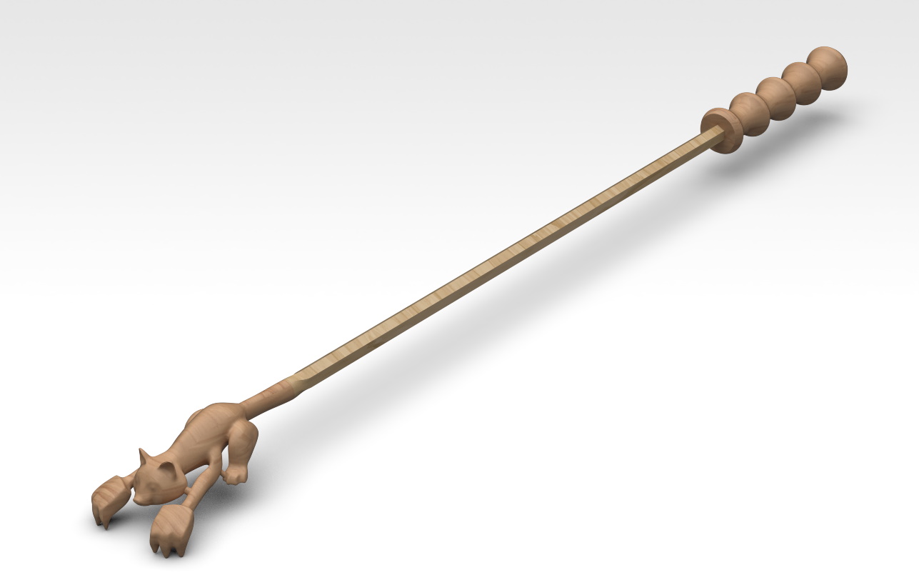 CAT BACK SCRATCHER