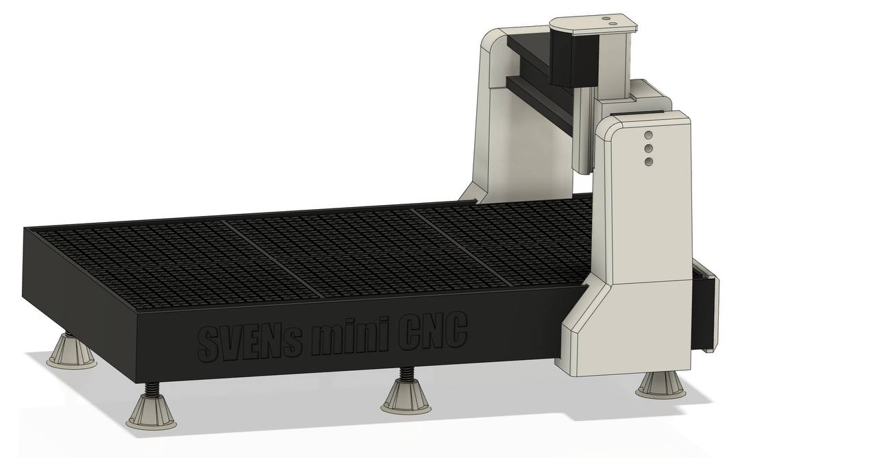Miniatura 2 do modelo 3D Mini CNC