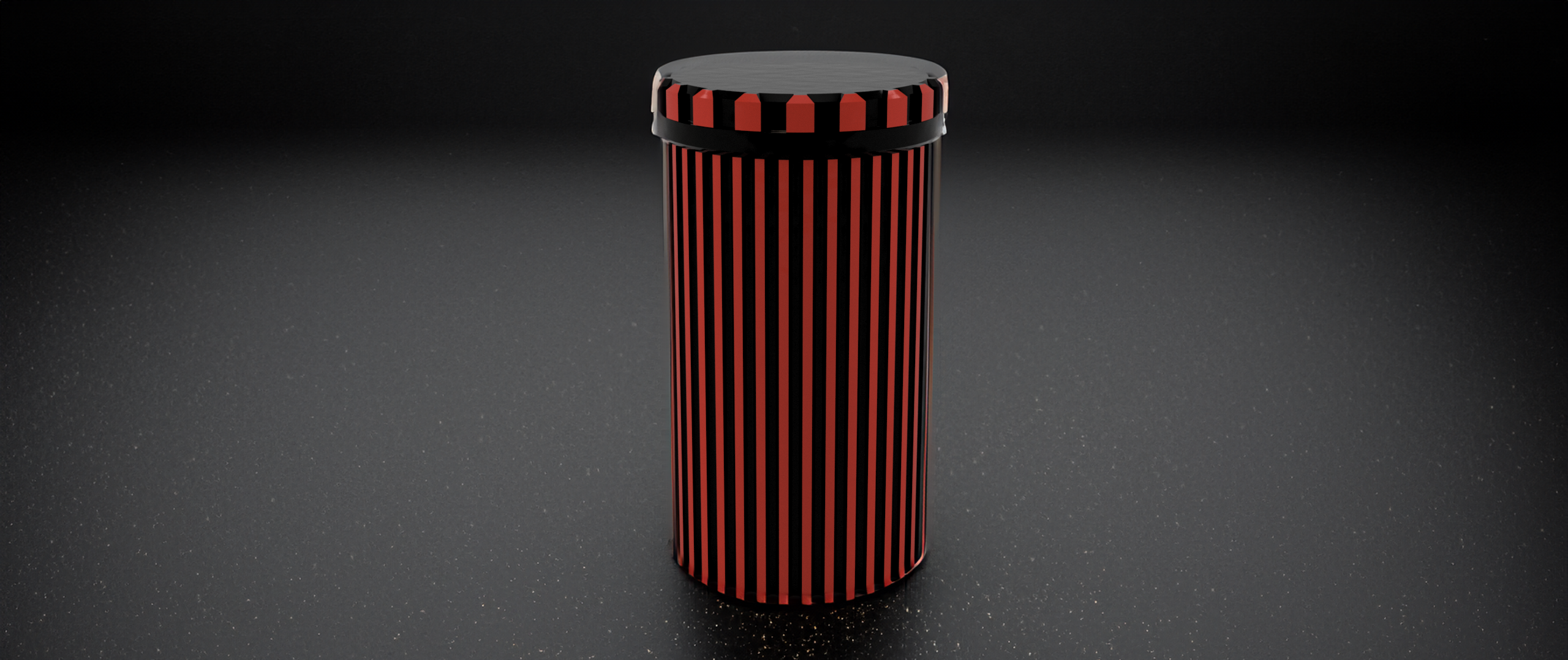 Twist Lock Pill Container
