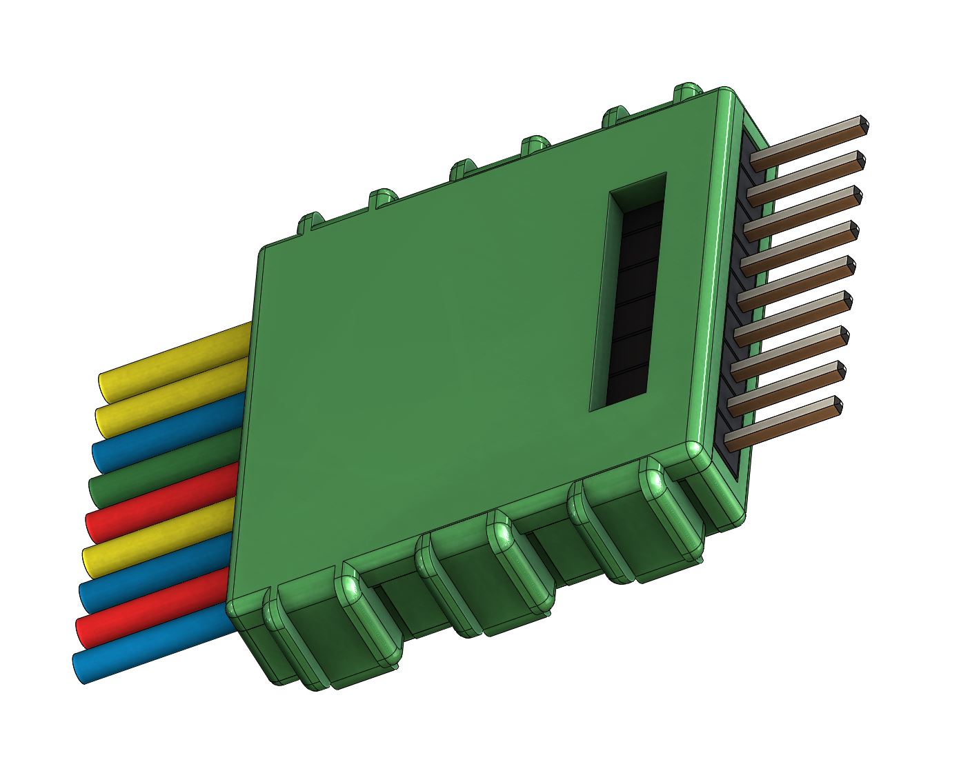 Connector housing, Dupont 9Pin 12mm