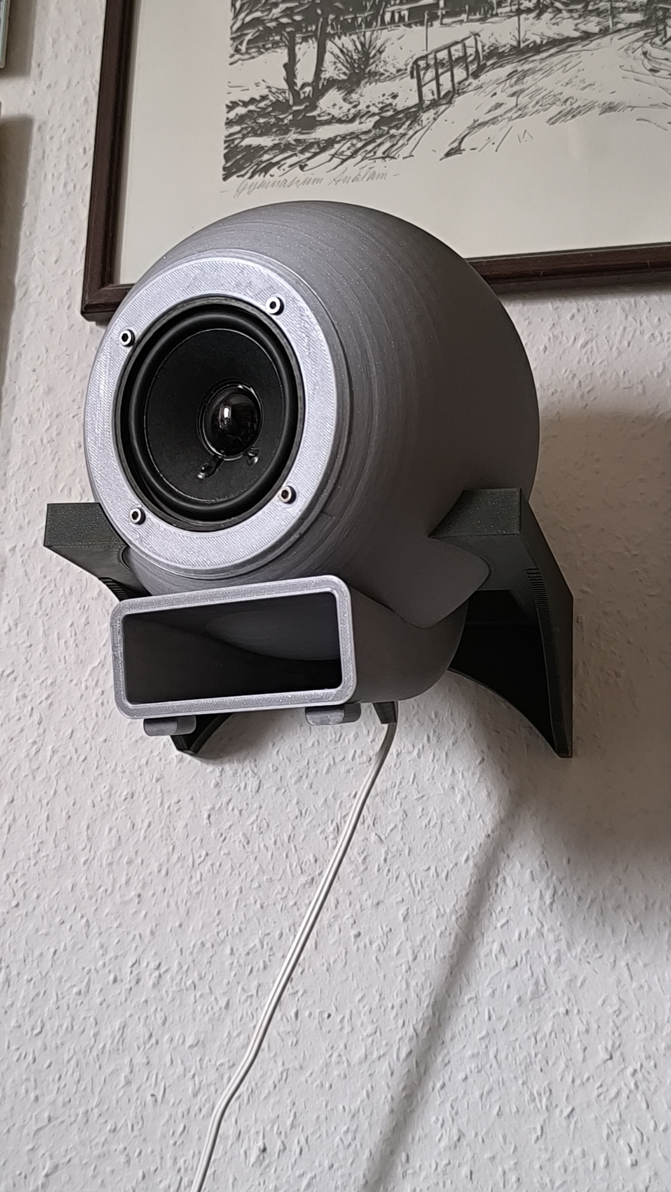 Wall Mount for  Back Horn Speaker V4.0 - Direction adjustable