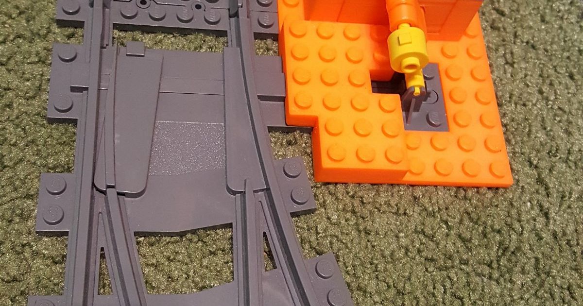 Lego Switch Servo Mount by Milos V. | Download free STL model |